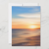 Plage Butterfly Freedom Divorce Party Invitation (Dos)