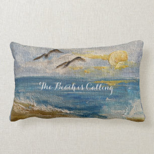 Plage Calling Lumbar coussin