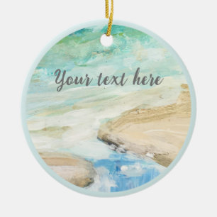 Plage calme Ornement côtier