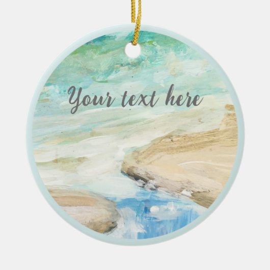 Plage calme Ornement côtier (Devant)