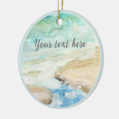 Plage calme Ornement côtier (Gauche)