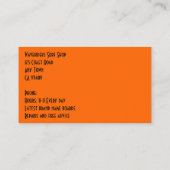 Plage carte de visite surf, planche à voile, surf (Dos)