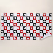 Plage Cool Gambling Casino motel serviette de piscine (Devant)