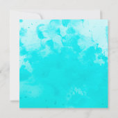 Plage Coquillages Destination Mariages Invitations (Dos)