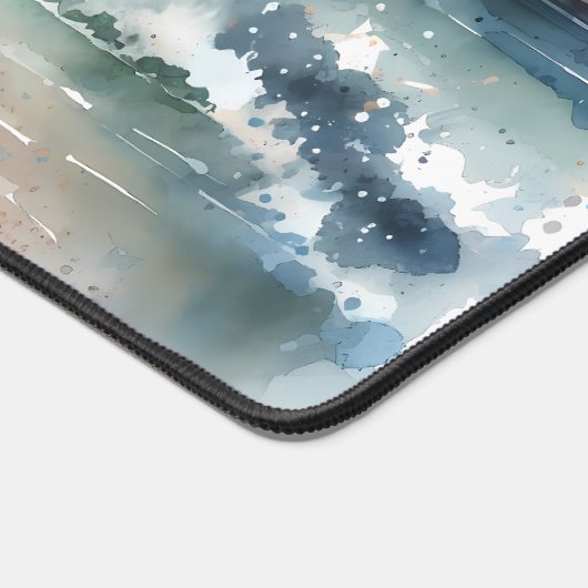 Plage côtière fille et phare (Coin)