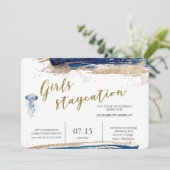 plage côtière Invitation de la fête nuptiale (Debout devant)