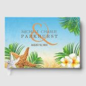 Plage côtière - Livre d'or (Recto)