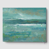 Plage côtière peinture vacances location livre d'h (Verso)