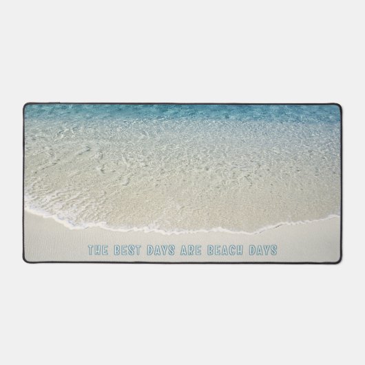 Plage côtière personnalisée Vagues océaniques Surf (Recto)