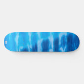 Plage couleur cravate coucher de soleil skateboard (Horz)