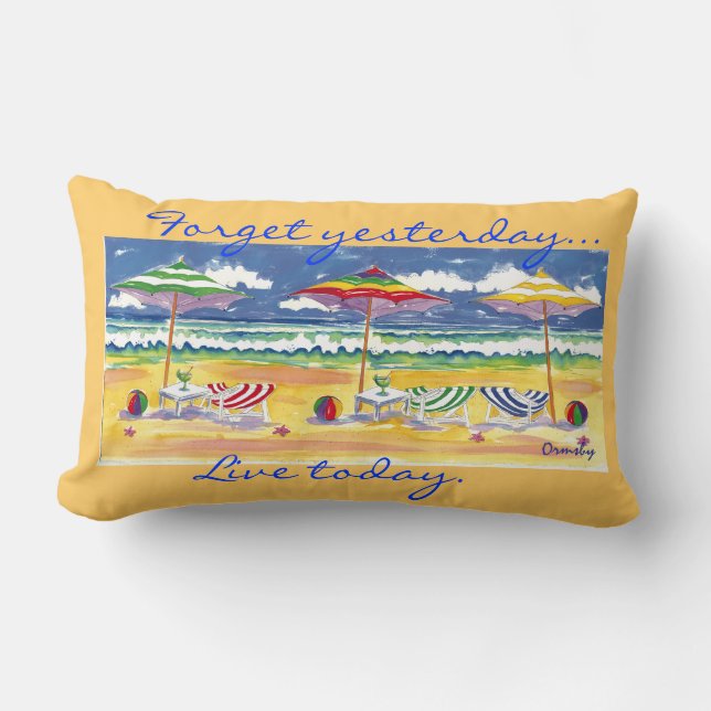 Plage - coussin (Recto)