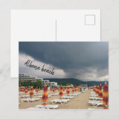 Plage d'Albena, Bulgarie carte postale (Devant / Derrière)