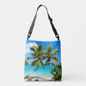 Plage de baie de Maho - sac de St John Crossbody (Dos)