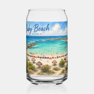 Plage de bébé Aruba Voyage souvenir des Caraïbes