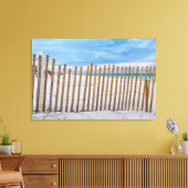 Plage de bois clôture lever de soleil Destin toile (Insitu(Salon))