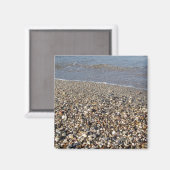 Plage de bord de mer Magnet (Recto/Verso)