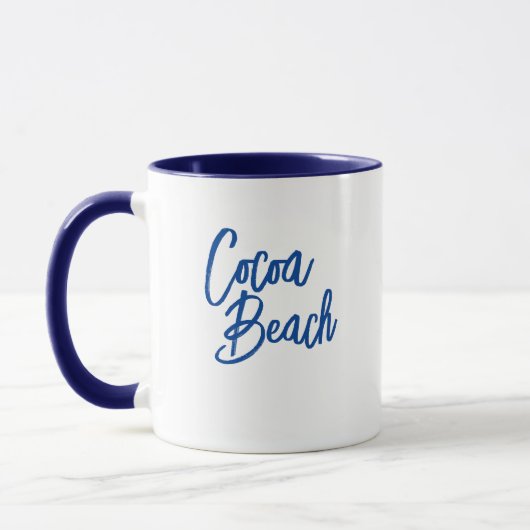 Plage de cacao Floride Café Mug (Gauche)