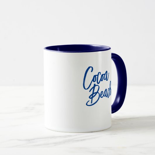 Plage de cacao Floride Café Mug (Devant droit)