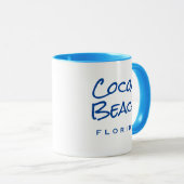 Plage de cacao Floride Café Mug (Devant droit)
