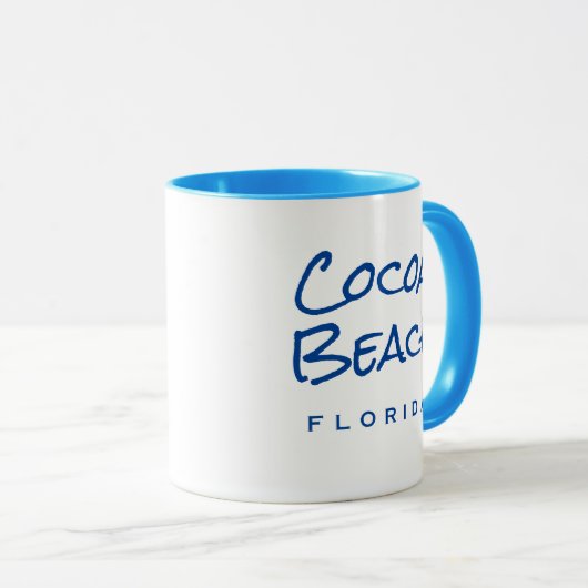 Plage de cacao Floride Café Mug (Devant droit)