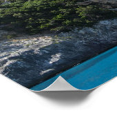 Plage de Cala Goloritze, affiche de la Sardaigne (Coin)