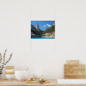 Plage de Cala Goloritze, affiche de la Sardaigne (Cuisine)