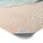 Plage de Cala Mariolu, affiche de la Sardaigne (Coin)