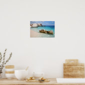 Plage de Cala Mariolu, affiche de la Sardaigne (Cuisine)