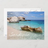 Plage de Cala Mariolu, Sardaigne carte postale (Devant / Derrière)