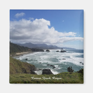 Plage de Cannon Oregon Magnet