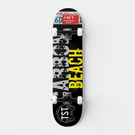 PLAGE DE CARBONE JMT USA Skateboard (Recto)