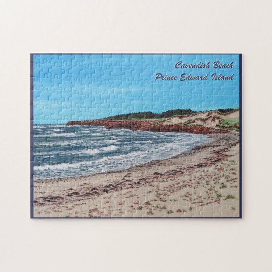Plage de Cavendish, puzzle de PEI (Horizontal)