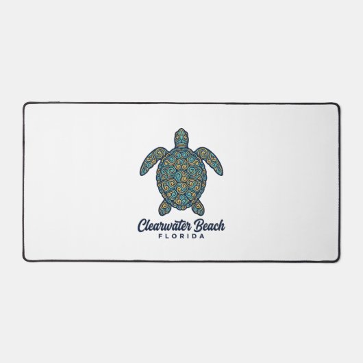 Plage de Clearwater Floride Tortue de mer Concepti (Recto)