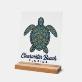 Plage de Clearwater Floride Tortue de mer Concepti (Angle)
