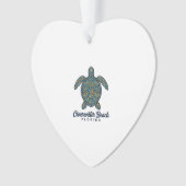 Plage de Clearwater Floride Tortue de mer Concepti (devant)