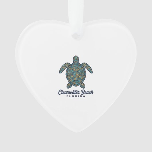 Plage de Clearwater Floride Tortue de mer Concepti (devant)