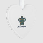 Plage de Clearwater Floride Tortue de mer Concepti (devant)