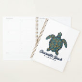 Plage de Clearwater Floride Tortue de mer Concepti (Devant avec enveloppe)