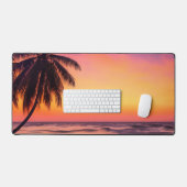 Plage de coucher de soleil (Clavier et souris)
