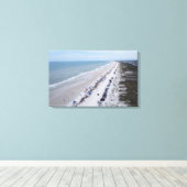 Plage de Floride Photo Anastasia île toile (Insitu (Plancher de Bois))