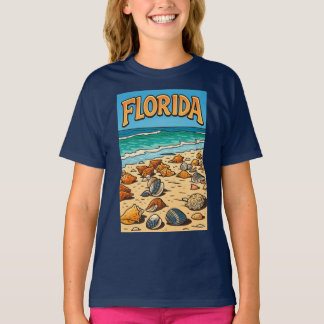 "Plage de Floride" T-shirt pour enfants