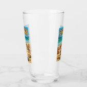 "Plage de Floride" verre avant et arrière (Gauche)