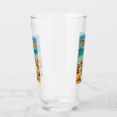 "Plage de Floride" verre avant et arrière (Droite)