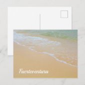 Plage de Fuerteventura - carte postale (Devant / Derrière)
