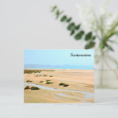Plage de Fuerteventura - carte postale (Debout devant)