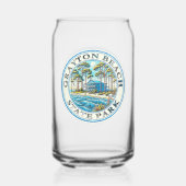 Plage de Grayton Can Glass (Verso)