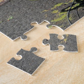 Plage de Lanzarote et nuages vue puzzle (Côté)
