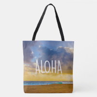 Plage de Lumahai, Kauai, Aloha sac hawaïen de