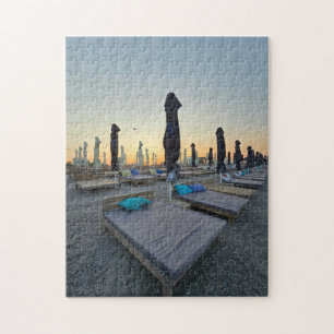 Plage de Mamaia au puzzle du soir