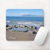 Plage de Maui et tapis de souris de vagues (Avec souris)